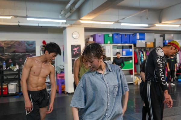 Dancers rehearse for "Body Concert." (Ambiguous Dance Company)